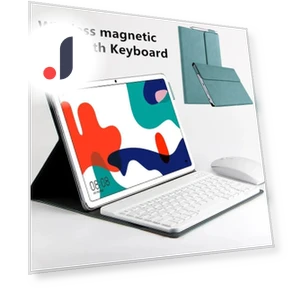 Smart Case with Wireless Bluetooth Keyboard — Keyboard Cases, HZ-C