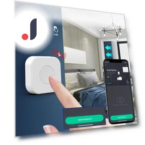 Smart Key Multi-Scene Switch Knob — Smart Home Hubs & Controllers, White Dream
