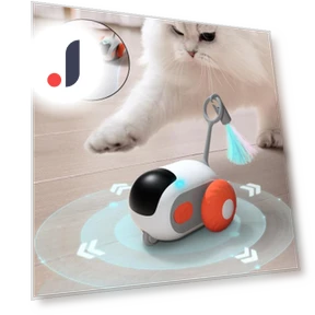 Smart Pet Toy with Remote Control — Interactive Animal Companions, GentlePaws