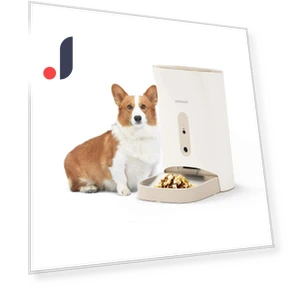 Smart Programmable Dry Food Dispenser for Dogs and Cats — Smart Pet Feeders, Petwant
