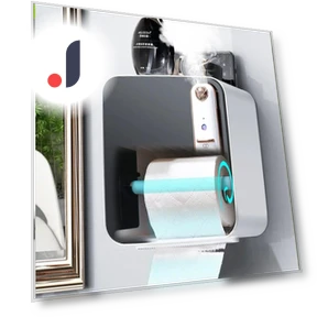 Smart Storage Shelf for Tissue Boxes — Toilet Paper Holders, QIANBAIDI