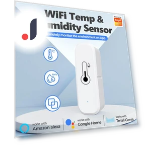 Smart Temperature and Humidity Sensor — Home Climate Control, Popular House