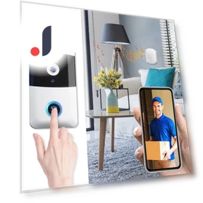 Smart Wireless Doorbell Camera — Smart Home Security, Balala