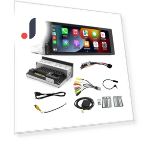 Universal HD Touchscreen Multimedia Video Player — Stereo Receivers, JOHO - CarGear