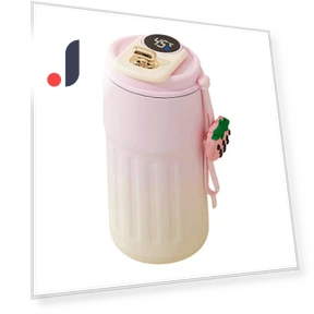 Vacuum Thermo Mug with Temperature Display — Beverage Warmers, FINE DAY