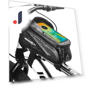 Waterproof Bike Bags with Touch Screen — Handlebar Bags, Wonderful Myth