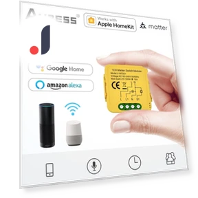 Wi-Fi Smart Switch Module — Smart Home Modules, AUBESS