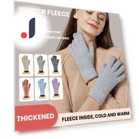 Winter Knitted Touchscreen Gloves — Gloves, Snug Home