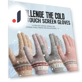 Winter Warm Touchscreen Gloves — Cold Weather Gloves, Exquisite Co., Ltd.