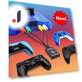 Wireless Controller Adapter for Sega Dreamcast — Gaming Controllers, Closest Glanced