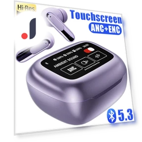 Wireless Earbuds with ANC Noise Cancellation — In-Ear Headphones, Junmaocun