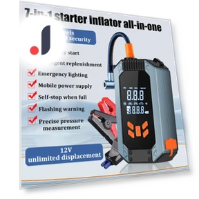 Wireless Lithium Tire Inflator and Jump Starter — Jump Starters, JOHO