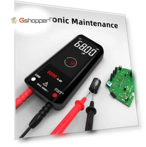 Smart Digital Multimeter with True RMS, 9999 Counts, Color Display — Multimeters & Analyzers, BSIDE