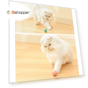 Smart Gravity Teaser Cat Rolling Ball - Teeth Resistant Cat Toy — Cat Playthings