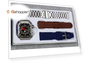 Z85 MAX Smart Watch with Bluetooth Call, Long Standby, True Rate, NFC, IP68 Waterproof, Three Watch Straps — Smartwatches