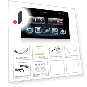 10.1 Inch 2.5D Touch Screen Car Stereo Radio — Stereo Receivers, HOME-Auto-001