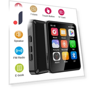 2.4-inch MP3 Player with Bluetooth Support — Portable Media Players, GLOBUS