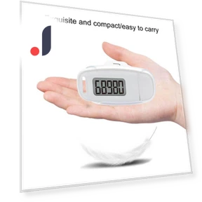 3D Sensor Pedometer with Blue Light — Step Counters, TOMTOP JMS