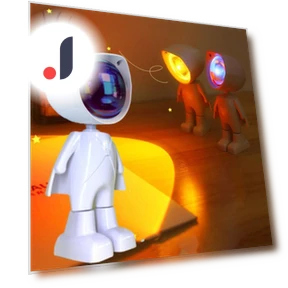 Astronaut Robot Lamp Projector Sunset Light — Night Lights, cucu04