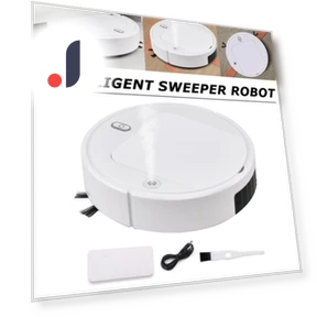 Automatic USB Rechargeable Smart Robot Vacuum Mop Sweeper — Smart Cleaning Robots, YuHeng