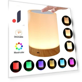 Bedside Touch Lamp — Night Lights, MDH