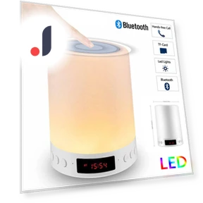 Bluetooth Speaker Night Light — Night Lights, Clock-Mall