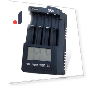Digital Smart 4-Slot LCD Charger — Chargers, CUCU
