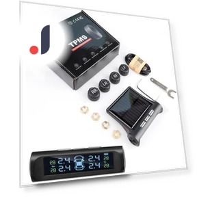 Digital Solar Car TPMS with 4 Sensors — TPMS Sensor Replacements, JOHO