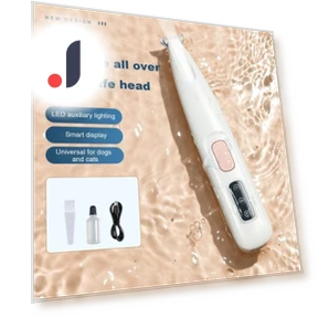 Dog Trimmer with LED Light — Hair Clippers, Xomken