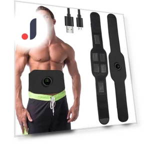 Electric Abdominal Belt for Weight Loss — Belts, KSIYER BRYTEY