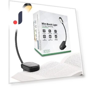 Flexible Neck LED Reading Light — Book Lights, Zhou Yajin