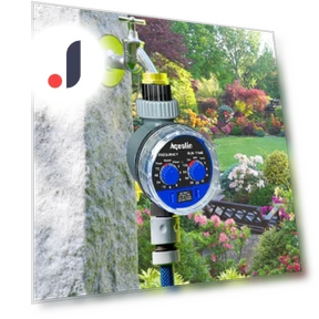 Home Garden Ball Valve, Watering Timer, Automatic Electronic Watering Controller — Controllers, Mr Fu