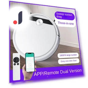 Intelligent Vacuum and Sweeping Robot — Smart Cleaning Robots, Winter Gloves