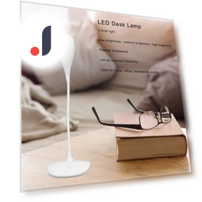 LED Desk Lamp with USB Charging — Study & Desk Lighting, TaoPo Directs