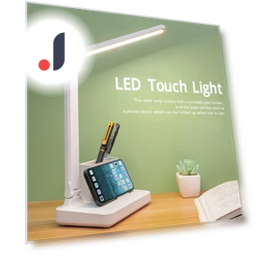 LED Touch Lamp with Pen Holder — Book Lights, TaoPo Directs