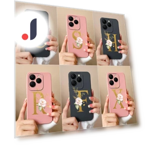 Luxury Letters Liquid Silicone Phone Case — Basic Cases, New Style Case