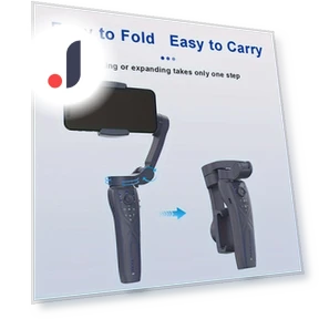Magnetic AI Three-Axis Video Stabilizer — Steady Shots, Home selection