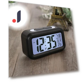 Multifunctional Digital Alarm Clock with LED Backlight — Clocks, TOP HOME