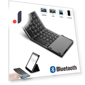 Portable Mini Tri-Fold Bluetooth Keyboard — Keyboards, Happy Super Creative