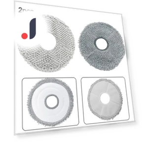Premium Fabric Pads for Robot Vacuum — Smart Cleaning Robots, Home Renovation
