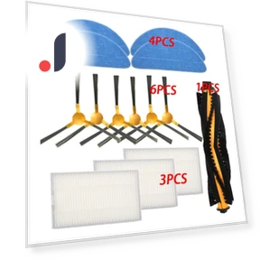 Side Brush, Mop Cloth, HEPA Filter — Parts & Accessories, WuYan