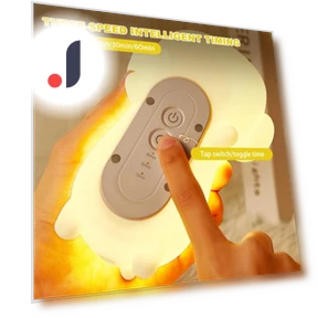 Silicone Night Light with Auto-Off Timer — Night Lights, Home Kits