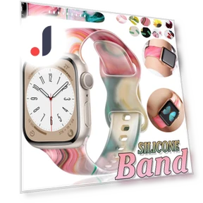 Silicone Strap with Print for Smartwatches — Bands, Accessories for smartwatch