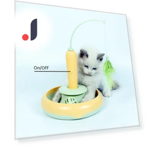 Smart Cat Toys 3-in-1 — Cat Playthings, Sunnyway