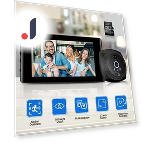 Smart Door Viewer with Motion Detection — Viewers, wmlike mz