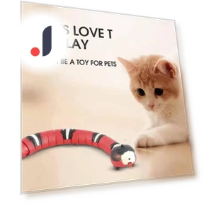 Smart Electric Induction Snake Toy — Interactive Animal Companions, CUCU
