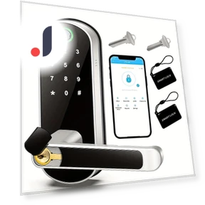 Smart Fingerprint Door Lock — Smart Home Security, HAOAXIN