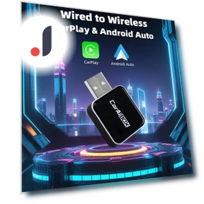 Smart Mini Ai Box 2 in 1 Wireless CarPlay Android Auto Dongle — Phone Accessories, Meiteai-All