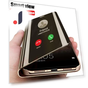 Smart Mirror Flip Leather Phone Case with Magnetic Stand — Phone Accessories, case-A1