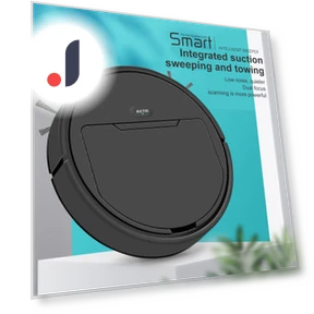 Smart Sweeping Robot Vacuum — Smart Cleaning Robots, Refreshing Home